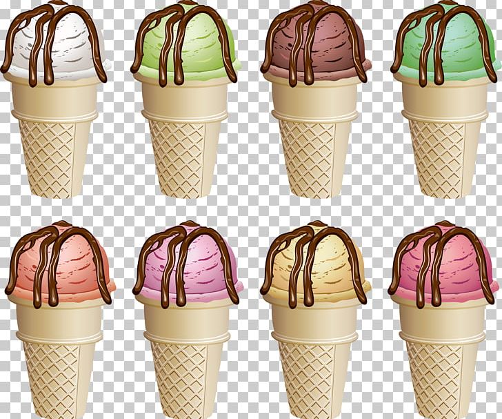 Ice Cream Cone Chocolate Ice Cream PNG, Clipart, Chocolate Ice Cream, Chocolate Syrup, Commodity, Cream, Dairy Product Free PNG Download