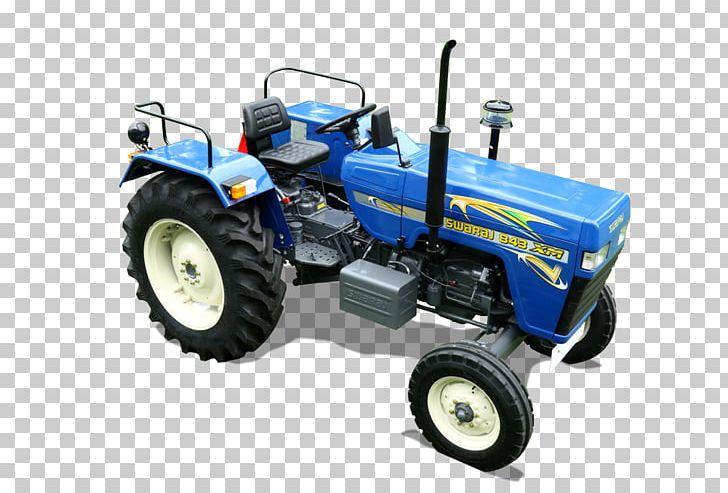 Tractor Swaraj Mahindra & Mahindra Motor Vehicle Machine PNG, Clipart, Agricultural Machinery, Bhubaneswar, Fuel, India, Inlinefour Engine Free PNG Download