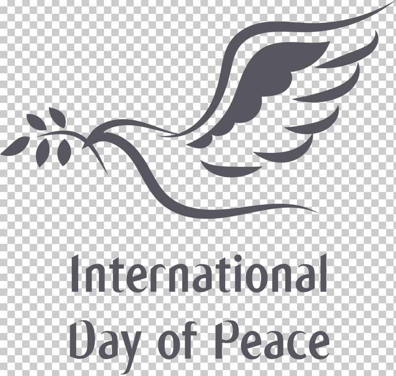 International Day Of Peace World Peace Day PNG, Clipart, Beak, Black And White, Branching, Geometry, International Day Of Peace Free PNG Download