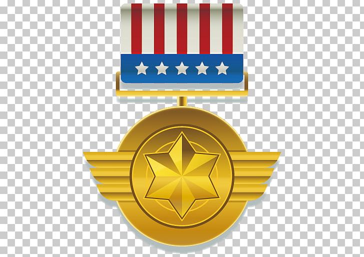 Gold Medal Order Euclidean Adobe Illustrator PNG, Clipart, Badge, Decorative Patterns, Download, Emblem, Encapsulated Postscript Free PNG Download