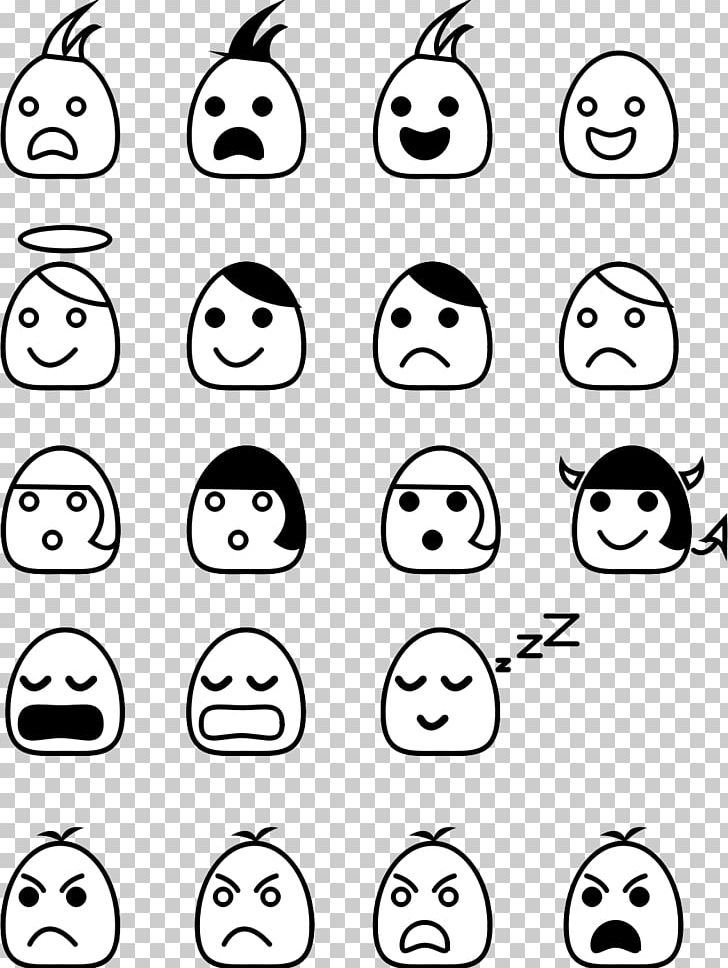Emoticon Smiley Computer Icons PNG, Clipart, Black, Black And White, Circle, Computer Icons, Drawing Free PNG Download