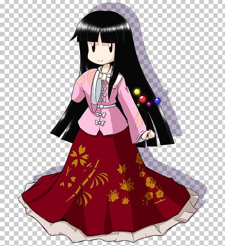 The Tale Of The Bamboo Cutter Drawing Touhou Project Kaguya Ōtsutsuki PNG, Clipart, Anime, Art, Black Hair, Character, Chibi Free PNG Download