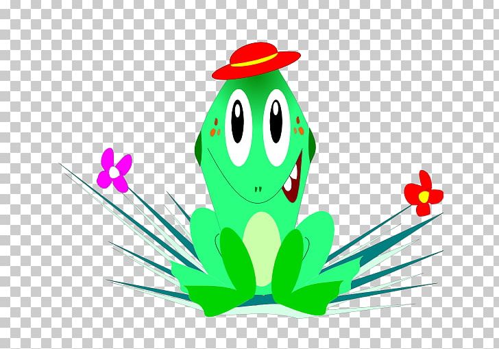Frog Cartoon PNG