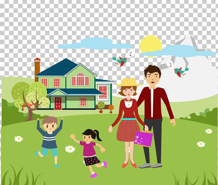Family Drawing PNG, Clipart, Animation, Area, Art, Business Man, Cartoon Free PNG Download