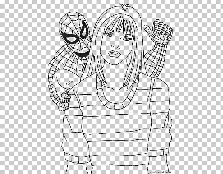 Spider-Man: Edge Of Time Colouring Pages Coloring Book Deadpool PNG, Clipart, Angle, Arm, Artwork, Black, Cartoon Free PNG Download