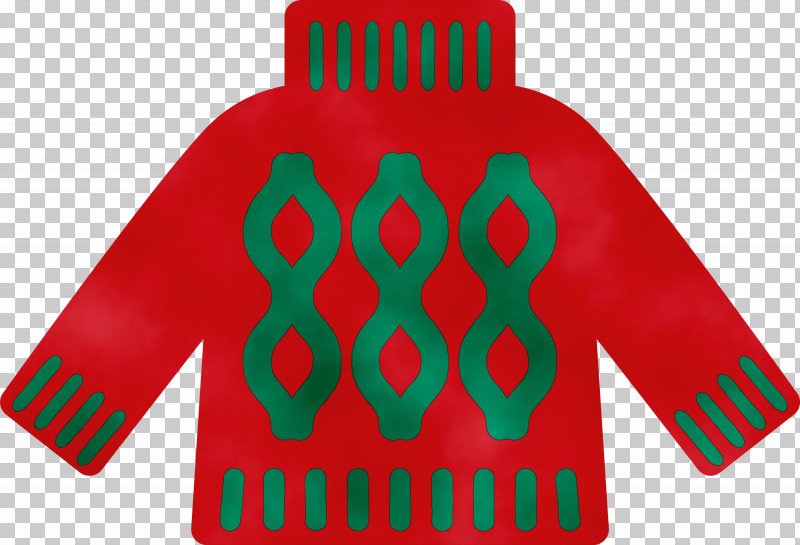 Green Red PNG, Clipart, Christmas Sweater, Green, Paint, Red, Watercolor Free PNG Download