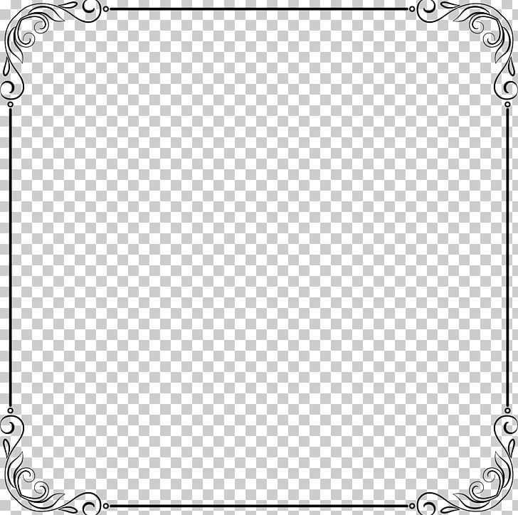 Elegant Frame PNG, Clipart, Angle, Area, Black And White, Body Jewelry, Circle Free PNG Download