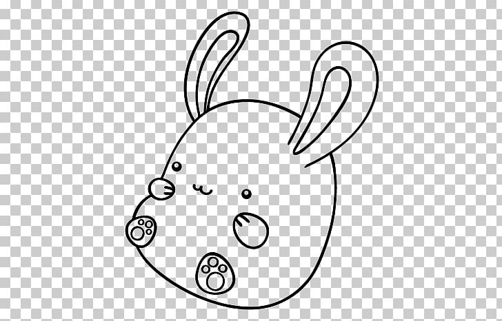 European Rabbit Drawing Easter Bunny Cuteness PNG, Clipart, Animal, Area, Black, Black And White, Character Free PNG Download