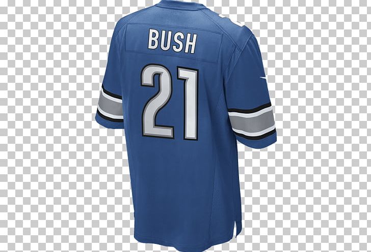 Detroit Lions NFL Jersey Nike Community Store PNG, Clipart, Active Shirt, Blue, Brand, Bush, Calvin Johnson Free PNG Download