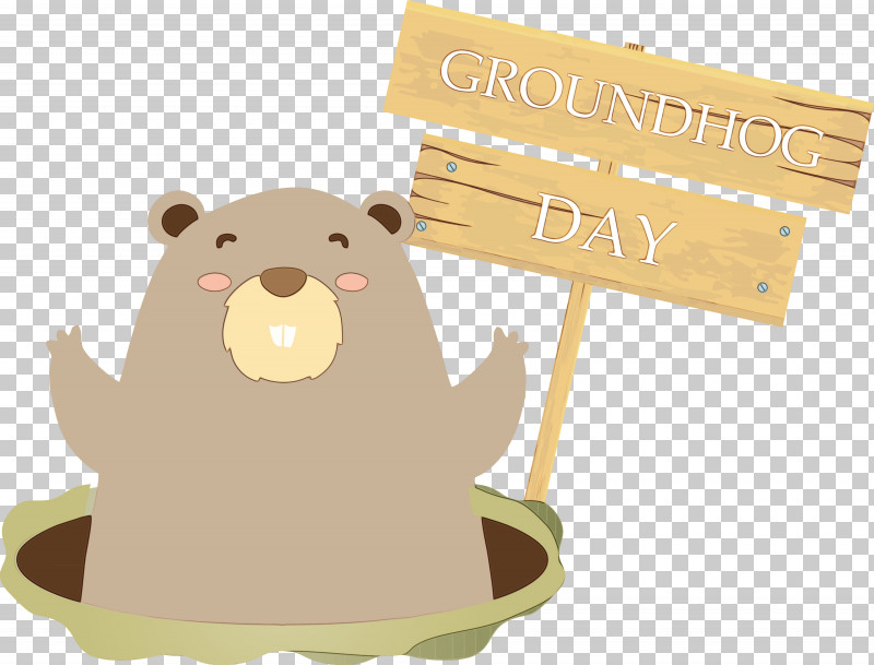 Groundhog Day PNG, Clipart, Bear, Beaver, Cartoon, Event, Groundhog Free PNG Download