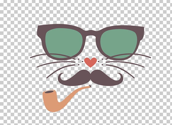 Cat Hipster Moustache Illustration PNG, Clipart, Animal, Art, Avatars, Avatar Vector, Brand Free PNG Download