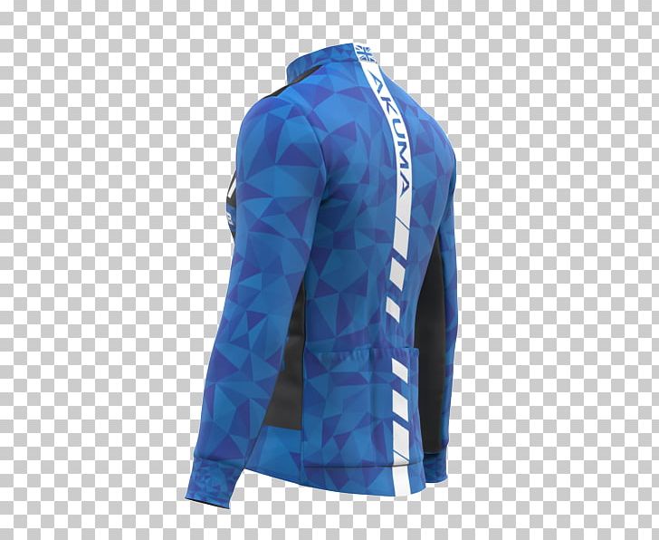 blue jersey jacket