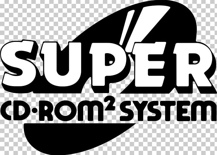 SUPER CD-ROM2 Compact Disc TurboGrafx-16 Logo PNG, Clipart, Area, Black And White, Brand, Cdrom, Cdrom2 Free PNG Download