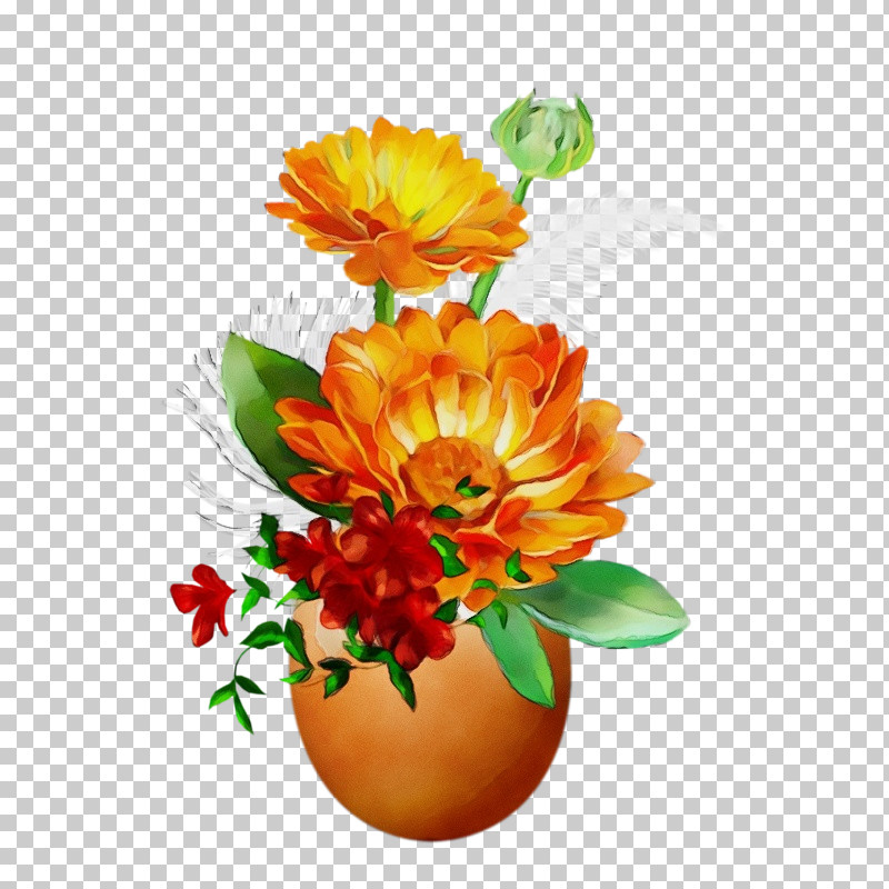 Floral Design PNG, Clipart, Cut Flowers, English Marigold, Floral Design, Flower, Flowerpot Free PNG Download