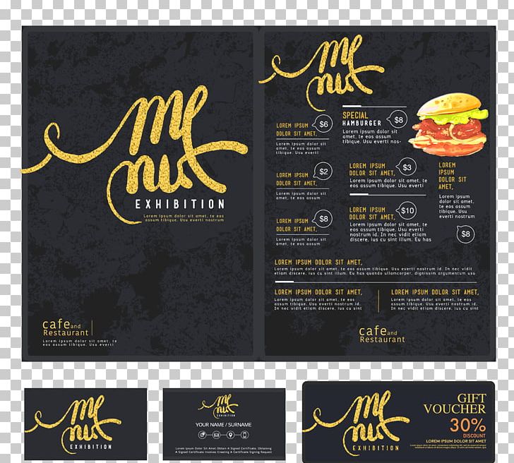 Menu Cafe Restaurant Fast Food PNG, Clipart, Brand, Business, Business Card, Card, Chef Free PNG Download