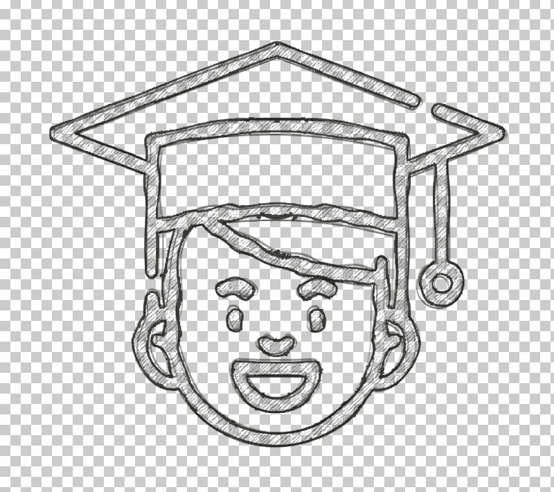 University Icon Graduate Icon Student Icon PNG, Clipart, Face, Geometry, Graduate Icon, Headgear, Line Free PNG Download