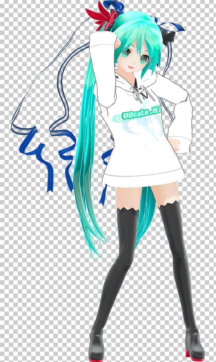 Hatsune Miku Vocaloid MikuMikuDance YouTube PNG, Clipart, Artwork, Black Hair, Character, Clothing, Fashion Illustration Free PNG Download