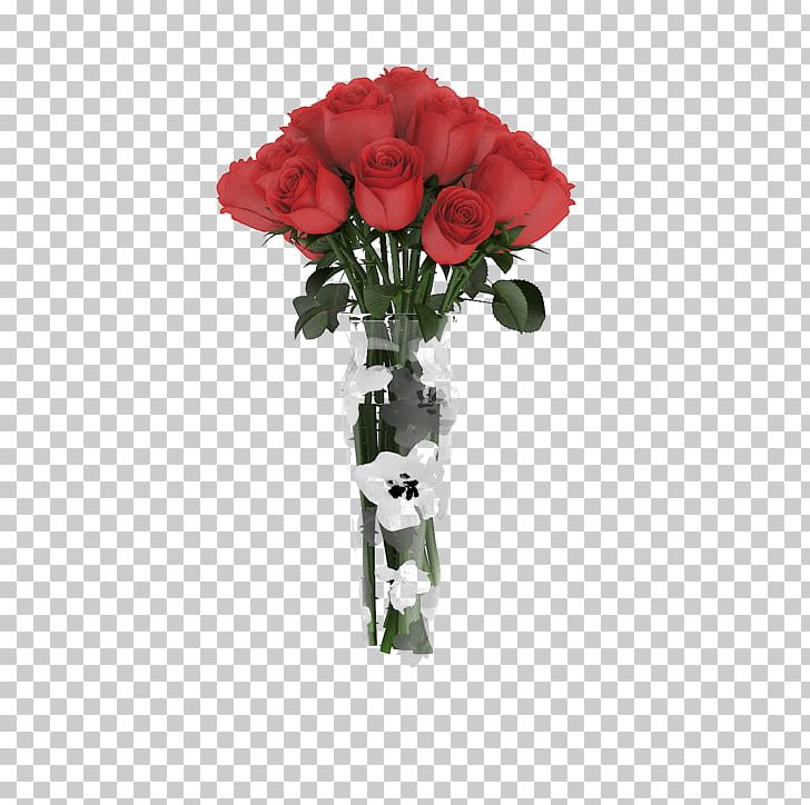 Garden Roses Vase Flower Bouquet PNG, Clipart, 3d Computer Graphics, Artificial Flower, Encapsulated Postscript, Flower, Flower Arranging Free PNG Download
