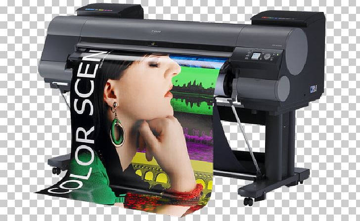 Wide-format Printer Canon PROGRAF IPF8300 Printing PNG, Clipart, Canon, Electronic Device, Imageprograf, Ink, Inkjet Printing Free PNG Download