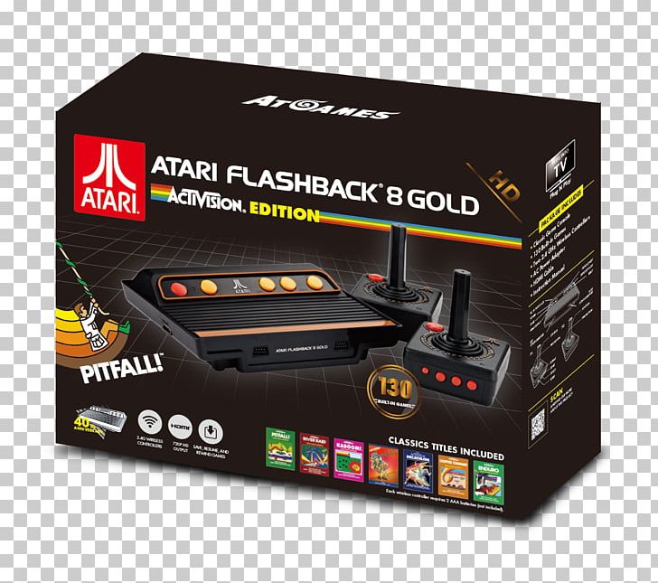 Activision Anthology Chopper Command Pitfall! AtGames Atari Flashback 8 Gold HD PNG, Clipart, Activision, Atari, Atari 2600, Atari Flashback, Command Performance Free PNG Download