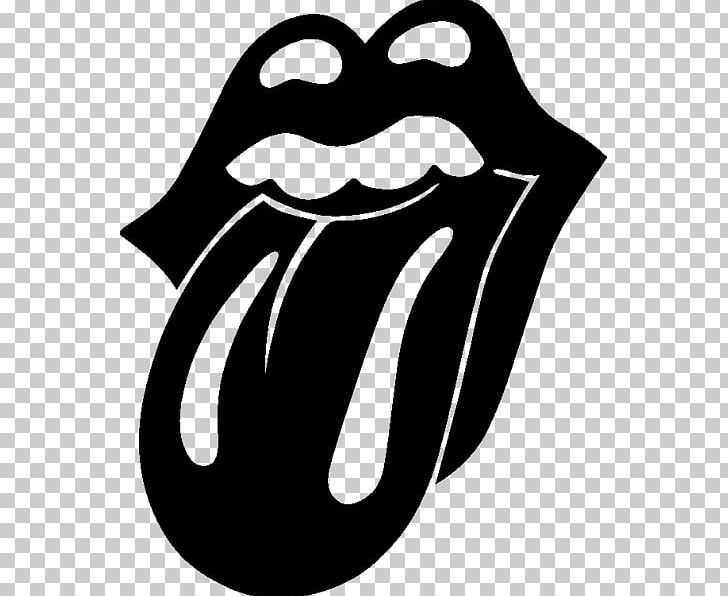 The Rolling Stones Tongue PNG, Clipart, Artwork, Beak, Black, Black And White, Cartoon Free PNG Download