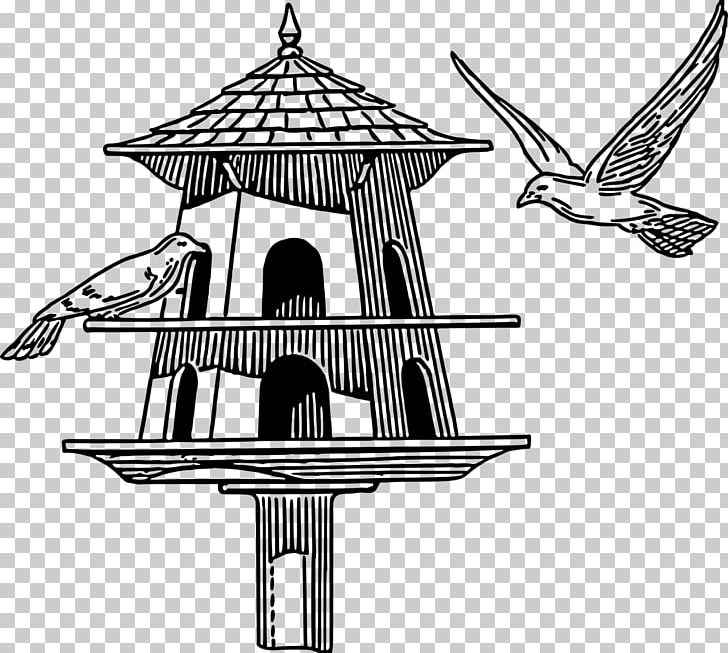 Dovecote Drawing PNG, Clipart, Bird, Bird Feeder, Black And White, Computer Icons, Dove Free PNG Download