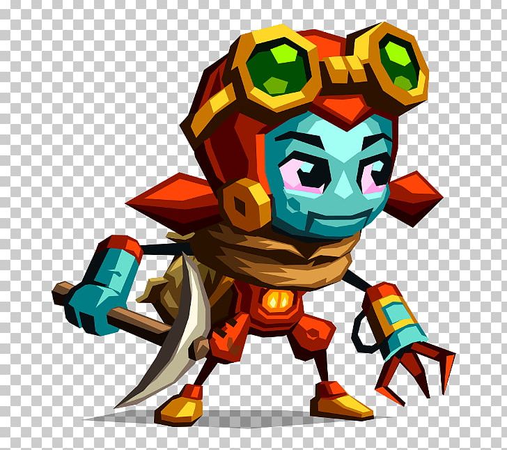 SteamWorld Dig 2 Nintendo Switch Video Game And Form International AB PNG, Clipart, Art, Cartoon, Character, Dig, Fictional Character Free PNG Download