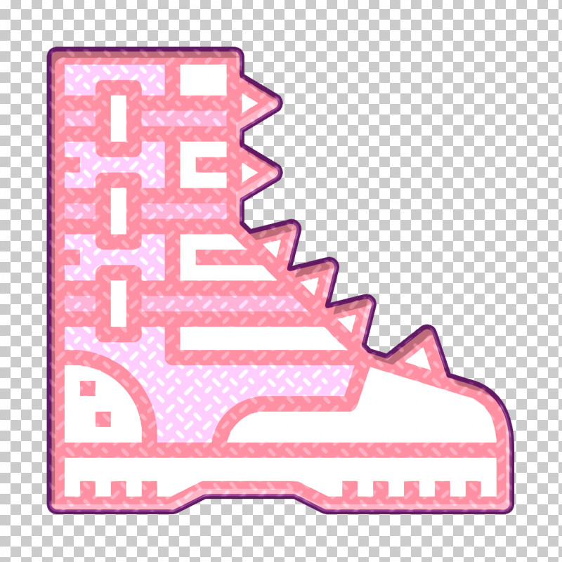 Punk Rock Icon Boot Icon Shoe Icon PNG, Clipart, Boot Icon, Footwear, Line, Pink, Punk Rock Icon Free PNG Download