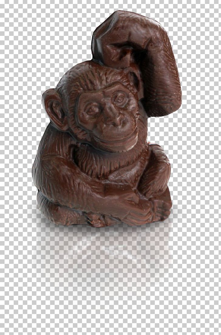 Chimpanzee Monkey Figurine PNG, Clipart, Animals, Carving, Chimpanzee, Chocolate, Figurine Free PNG Download