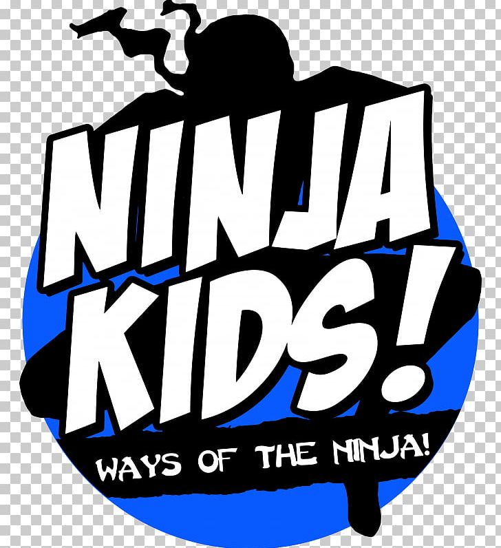 Logo Ninja Brand Child PNG, Clipart, Area, Artwork, Black And White, Brand, Cartoon Free PNG Download