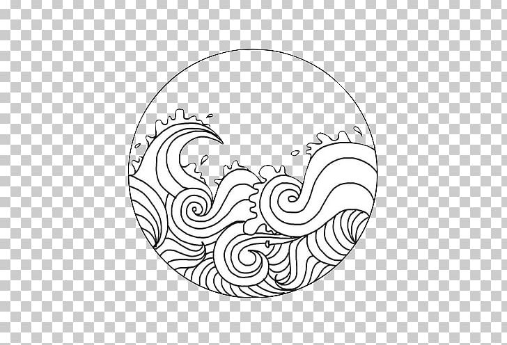 The Great Wave Off Kanagawa Drawing Wind Wave Line Art PNG, Clipart, Area, Art, Black And White, Circle, Drawing Free PNG Download