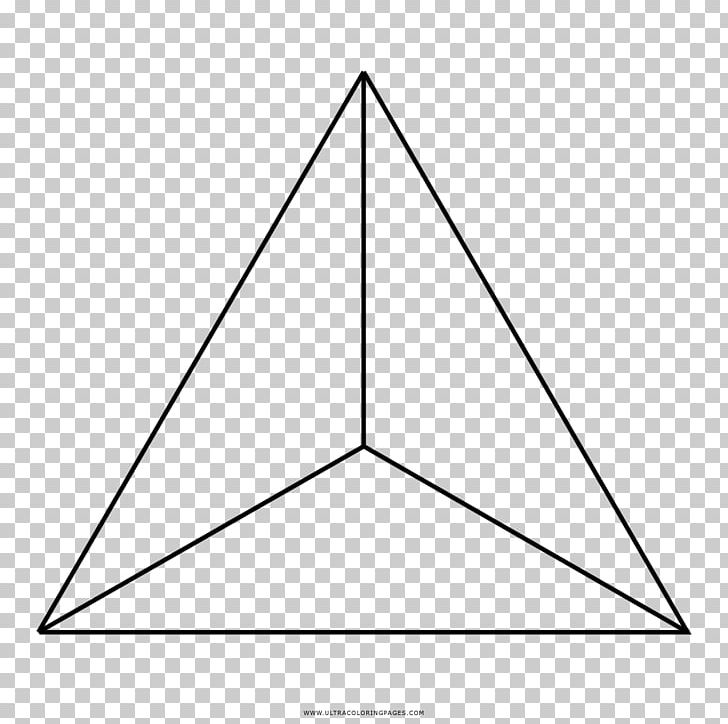 Tetrahedron Triangle Drawing Coloring Book PNG, Clipart, Angle, Area, Ausmalbild, Black And White, Circle Free PNG Download