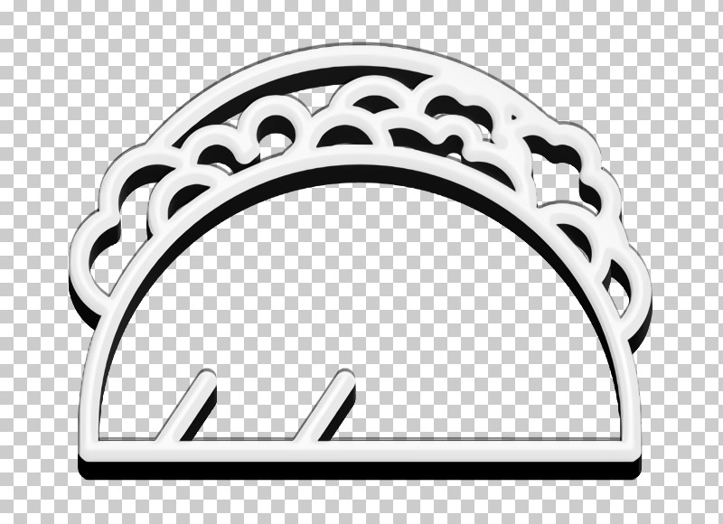 Street Food Icon Taco Icon PNG, Clipart, Black And White, Car, Geometry, Human Body, Jewellery Free PNG Download