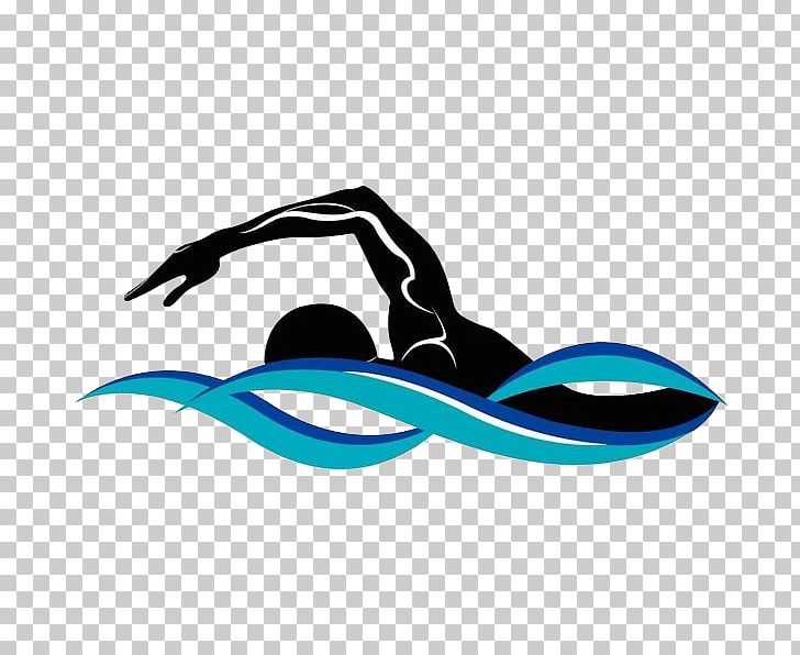 Swimming Silhouette Drawing Illustration PNG, Clipart, Athlete, Background Black, Black, Black Hair, Blue Free PNG Download