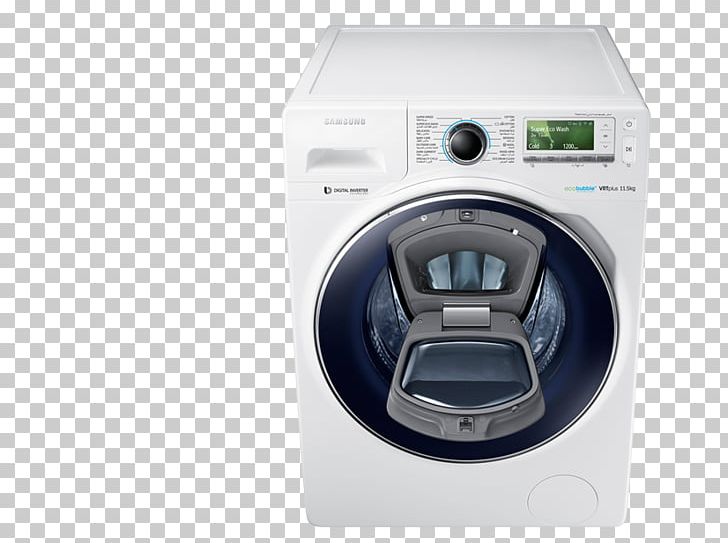 Washing Machines Samsung WW90K7615OW Samsung WW12K8412OX PNG, Clipart, Clothes Dryer, Electronics, Home Appliance, Laundry, Logos Free PNG Download