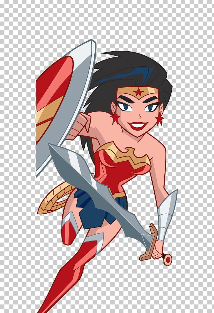 Wonder Woman Justice League Superhero Batman DC Comics PNG, Clipart, Animated Film, Anime, Art, Batman, Cartoon Free PNG Download