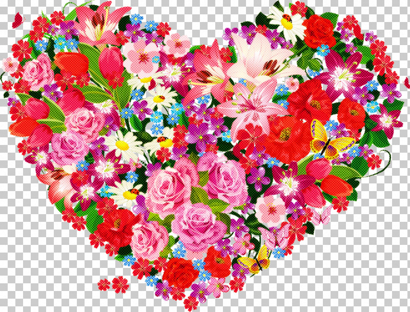 Flower Heart Valentines Day Love PNG, Clipart, Bouquet, Cut Flowers, Floral Design, Flower, Flower Heart Free PNG Download