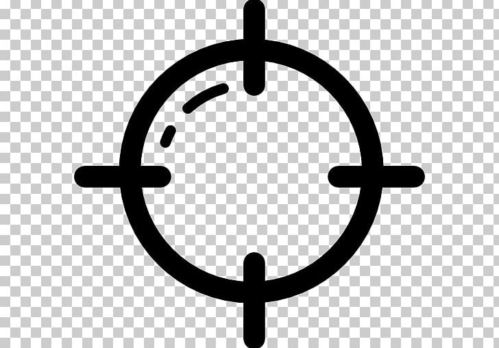 Reticle Telescopic Sight Computer Icons PNG, Clipart, Black And White ...