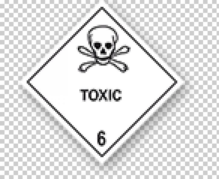 Hazard Symbol HAZMAT Class 6 Toxic And Infectious Substances Dangerous Goods Flexible Intermediate Bulk Container Chemical Substance PNG, Clipart, Adr, Angle, Area, Body Jewelry, Brand Free PNG Download
