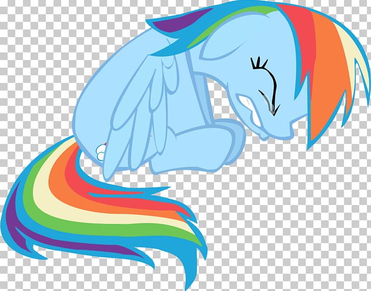 Rainbow Dash Applejack Pony Sadness Crying PNG, Clipart, Applejack, Area, Art, Blue, Cartoon Free PNG Download