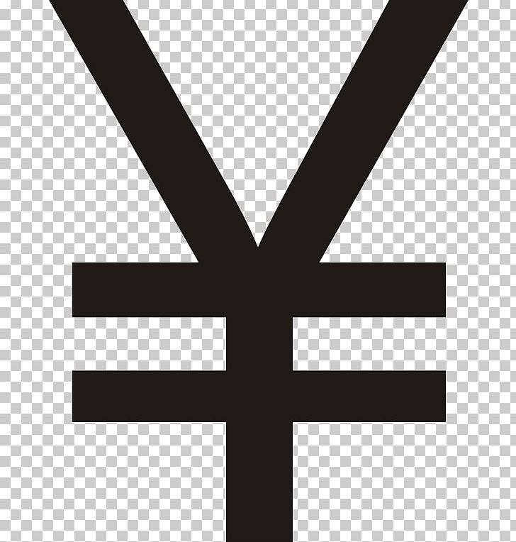 Japanese Yen Currency Symbol Pound Sterling PNG, Clipart, Angle, Black And White, Computer Icons, Cross, Currency Free PNG Download