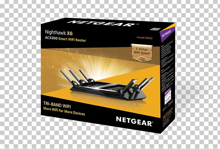 NETGEAR Nighthawk X6 R8000 Wireless Router DD-WRT PNG, Clipart, Brand, Computer Network, Ddwrt, Gigabit, Hardware Free PNG Download
