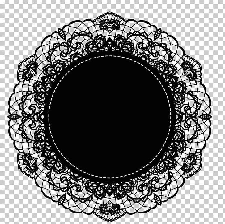 Lace PNG, Clipart, Black And White, Circle, Computer Program, Industry, Lace Free PNG Download
