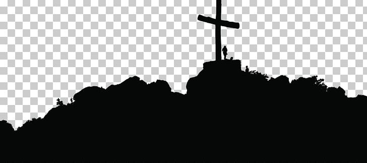 Silhouette Christian Cross PNG, Clipart, Animals, Black And White, Christian Cross, Clip Art, Desktop Wallpaper Free PNG Download