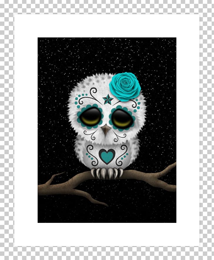 Calavera Day Of The Dead Owl Puppy Skull PNG, Clipart, Animals, Art, Bird Of Prey, Blue, Calavera Free PNG Download