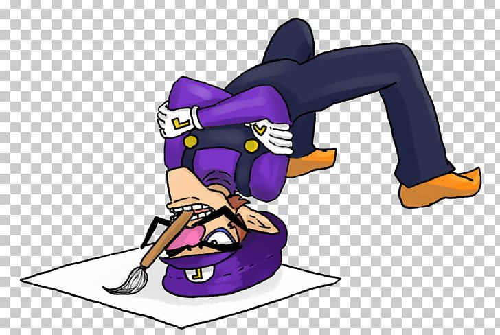 Waluigi Wario PNG, Clipart, Cartoon, Character, Drawing, Exercise, Fiction Free PNG Download