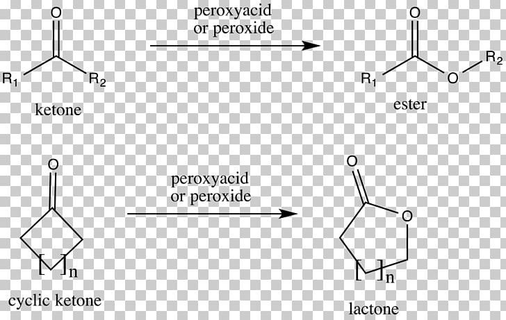 Baeyer–Villiger Oxidation Peroxy Acid Dakin Oxidation Ketone Redox PNG, Clipart, Adolf, Adolf Von Baeyer, Angle, Area, Black And White Free PNG Download