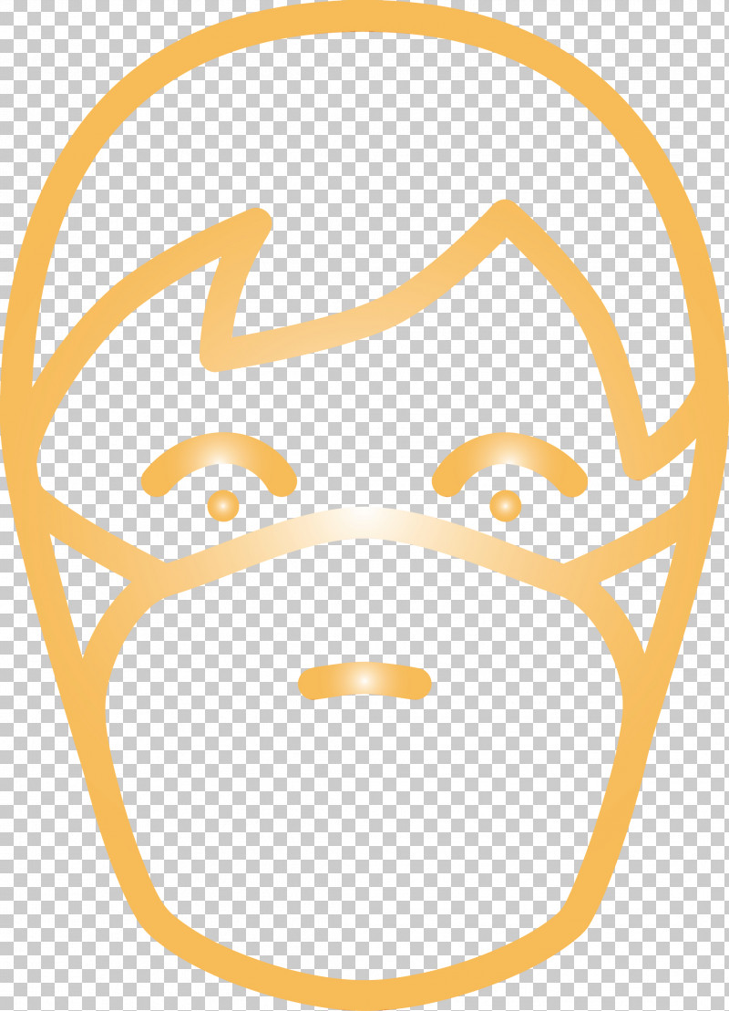 Face Head Smile PNG, Clipart, Corona Virus Disease, Face, Head, Man With Medical Mask, Paint Free PNG Download
