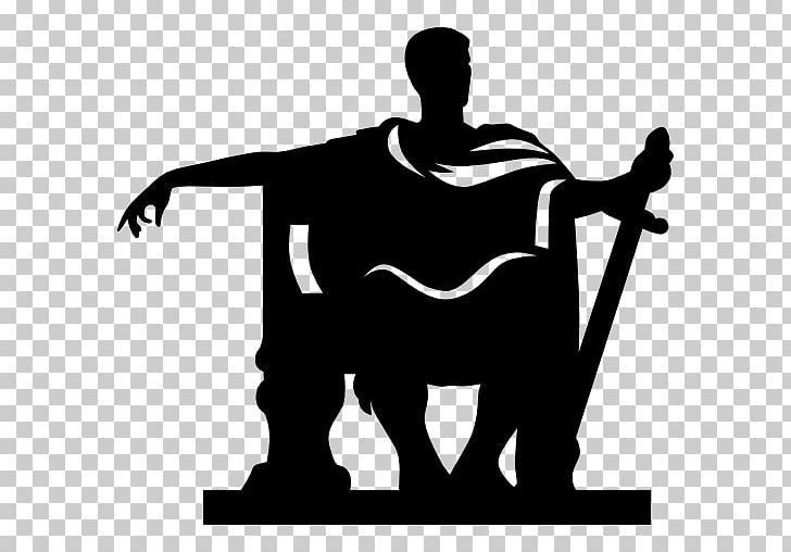Computer Icons Statue Monument Sculpture PNG, Clipart, Art, Black, Black And White, Computer Icons, Constantine Free PNG Download