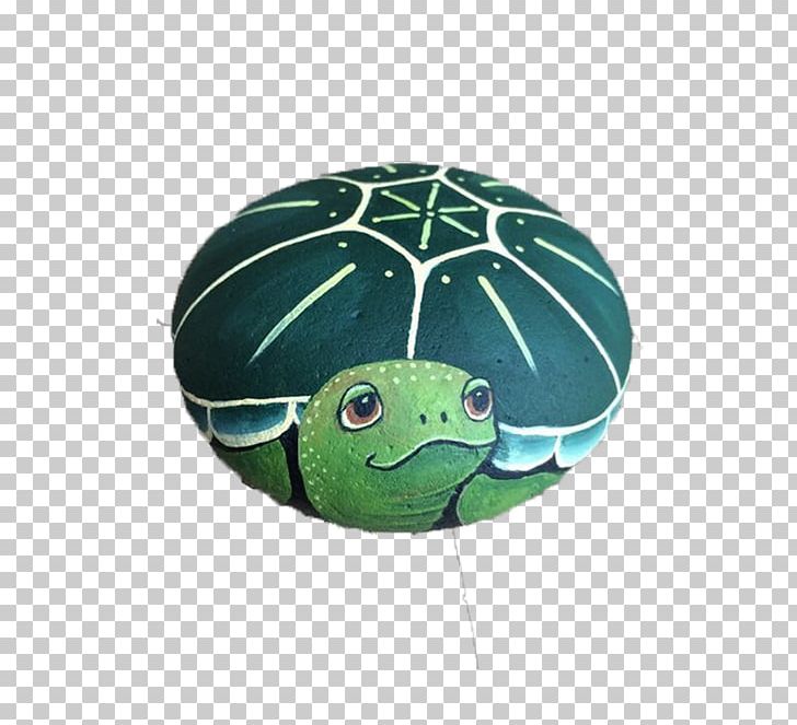 Painted Turtle Rock Art Painting PNG, Clipart, Amphibian, Animal, Art, Balloon, Balloon Cartoon Free PNG Download